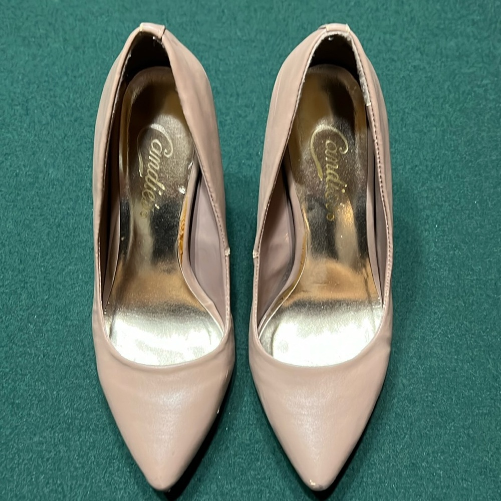 Candies Nude Heels. Size 6